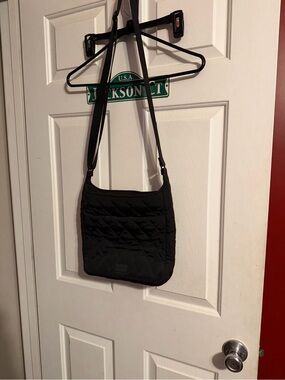 Vera Bradley Black Quilted Crossbody Bag
